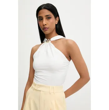 Dámská halenka Halenka Answear.LAB dámská, bílá barva, hladká 61866.hak 00X, vel. M/L