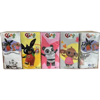 Papírový kapesník Kapesníky s potiskem Bing 3 vrstvé, folie 10 ks