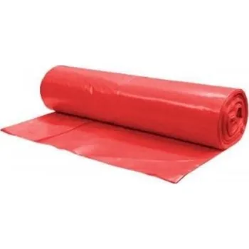 Pytle na odpadky Sáček 40, 500 x 600, červený, ldpe MBAG/0400500606/RL
