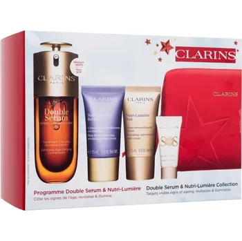 Dárková sada Double Serum & Nutri-Lumiére Collection Clarins