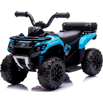 Dětské vozidlo Quad J9 modrý na baterii, čtyřkolky pro děti hudba světlo Lithium-iontová baterie