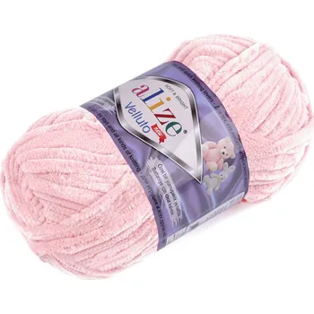 Příze Pletací žinylková příze Alize Velluto 100 g