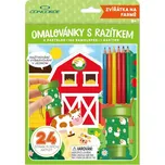 Omalovánky s razítkem CONCORDE Zvířátka na farmě