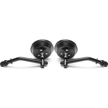 Zrcátko pro motocykl Zpětné zrcátko CUSTOMACCES DALLAS JR0019N černý HARLEY DAVIDSON FLHT Electra Glide Standard 1584 2007-2013