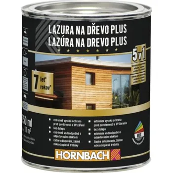 lazura Lazura na dřevo Hornbach Plus 0,75 l palisandr
