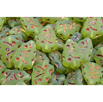 Korálek Korálky Vánoční stromeček 5823 (17x12 mm)