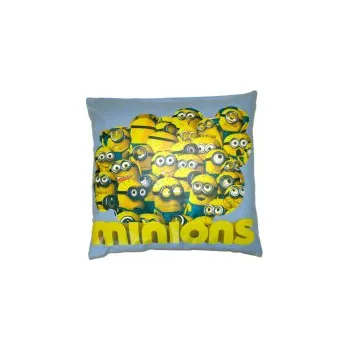 Dekorativní polštářek Dětský povlak na polštář 40x40 cm - Mimoni / modrá