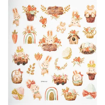 samolepka DP CRAFT Samolepky papírové DPNK-161 Velikonoce