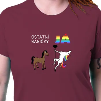 Dámské tričko Tričko Vtipná | Tričko Ostatní babičky