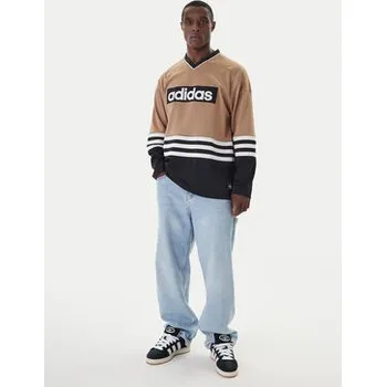 adidas S dlouhým rukávem JY0251 Béžová Loose Fit S