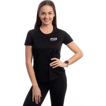 Dámské tričko Běžecké triko BrainMax LAUF® dámské, černé Velikost: S Tričko s krátkým rukávem pro ženy s nápisem LAUF