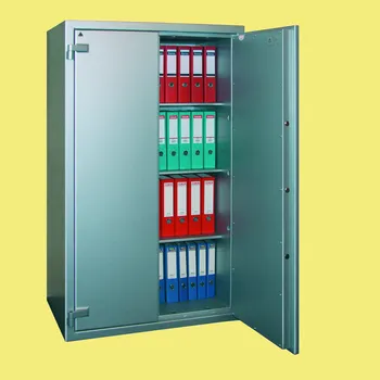 Trezor Skříňový trezor TSD 1 dvoudvéřový – Varianta: Trezor TSD 1, I.bezpeč.tř., klíčový zámek, 3 poličky