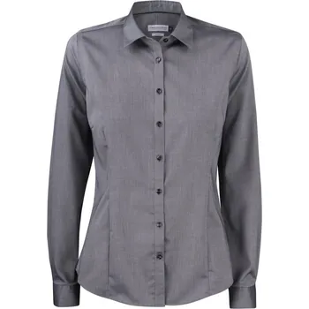 Pánská košile J. Harvest & Frost Halenka GB 01 Regular Women, dlouhý rukáv, nežehlivá, dámská COT63010307605-grey 2XL Šedá