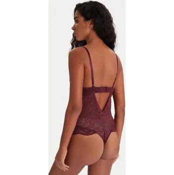 Body Hunkemöller Body Isadora 302441 Bordó 80D