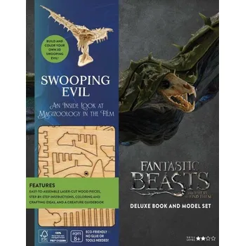 Cizojazyčná kniha Incredibuilds: Fantastic Beasts and Where to Find Them: Swooping Evil Deluxe Book and Model Set - Jody Revenson