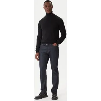 Pánský svetr Hugo Rolák San Thomas-M 50474174 Černá Slim Fit XL