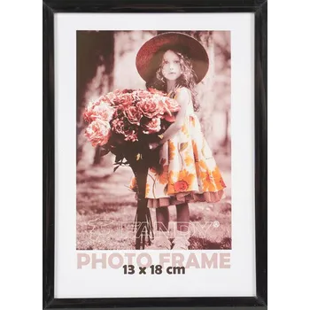 Rám na obraz FANDY Plastový rámeček Simple 2 13x18 2 černý