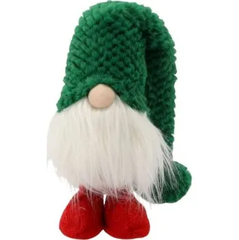 Vánoční dekorace Vánoční skřítek 27-58cm se zelenou čepicí