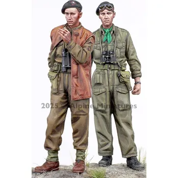 Plastikový model Alpine Miniatures 1/35 4/7 Royal Dragoon Guards Set (2 figures)