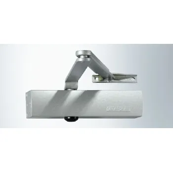 Zavírač dveří Dveřní zavírač GEZE TS 1500 s ramínkem – Varianta: Dveřní zavírač GEZE TS 1500 vč.ramene bez aretace , stříbrný