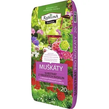 Substrát Substrát pro muškáty Premium 20 l