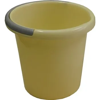 Úklidový vozík Kbelík 5 l, s plastovým uchem béžový JAN/DRT0232/PC