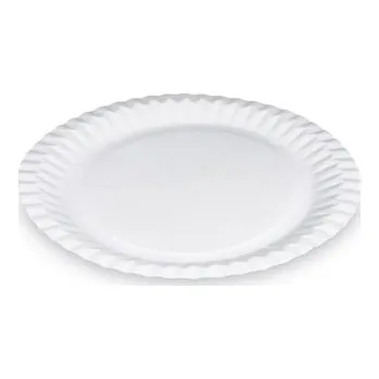 Jednorázové nádobí Papírové talíře mělké, průměr 23 cm, 100 ks WMX/71423/PAK
