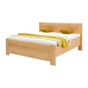 Postel ELIZABET 2 BV (ELINOR 2 ) 180 - dřevěná postel s úp (newitg 180 bal.č.5) a rošty (č.14 BV26-2x bal.4/6) boční výklop- 6 bal. dřevo BUK kolekce "FN" (K150-Z)