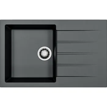 Kuchyňský dřez Alveus CADIT 20 černý A91 + QC sifon_ algranit + 5 % sleva v košíku s kódem SLEVA5