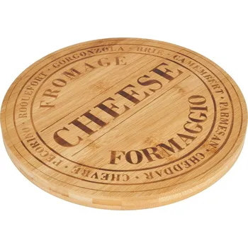 Kuchyňské prkénko Bambusové kuchyňské prkénko CHEESE 28 cm
