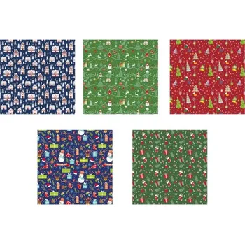 Balící papír Vánoční balicí papír - 0,7 x 2 m - P2_GW_15