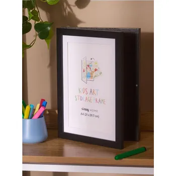 Rám na obraz Sinsay - Rámeček A4 na dětské kresby - černá - 202GM-99X - 202GM-99X-ONE