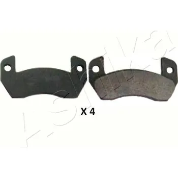 Brzdová destička Sada brzdových destiček, kotoučová brzda ASHIKA 51-00-008