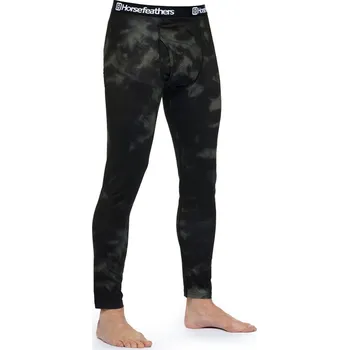 Pánské termo spodky spodky Horsefeathers Riley - Olive Tie Dye XL