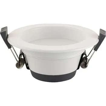 Bodové svítidlo McLED ML-412.131.32.0 LED podhledové svítidlo Faro RN10 kruh 11,3cm 10W 780lm 3000K IP44 bílé