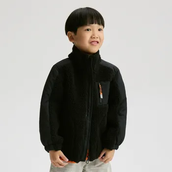 Chlapecká bunda Reserved - Bunda sherpa - černý - PL631-99X - PL631-99X-164