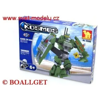 ostatní stavebnice DROMADER STAVEBNICE BOJOVÝ ROBOT ZELENÝ 25560