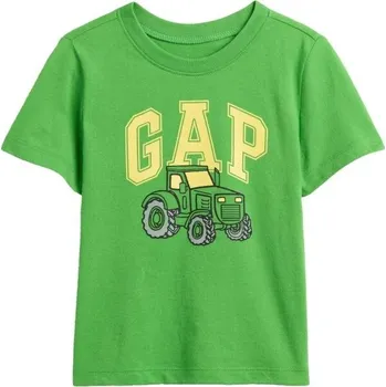 Dětské tričko GAP V-HS SEPT BF SS GR T 5YRS Zelená, Žlutá
