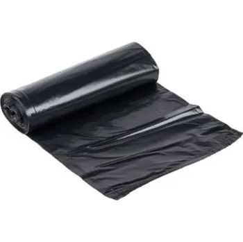 Pytle na odpadky Sáček 600 x 800, 30mi, černý, ldpe/r PYT/03.030152/RL