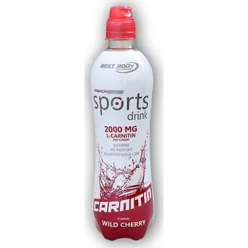 Iontový nápoj Sports drink s carnitinem RTD 500ml ledový čaj s broskví