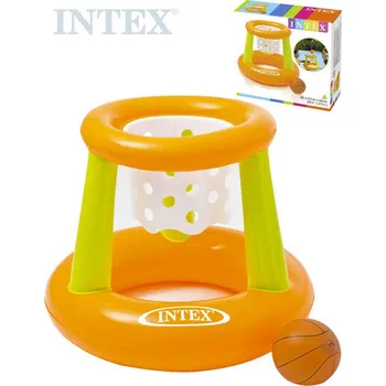 INTEX Set koš nafukovací basketbalový s míčem na košíkovou do vody 58504 | 48550