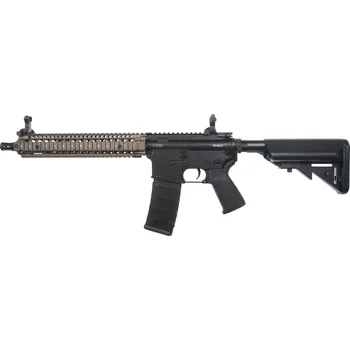 Airsoftová zbraň EMG Daniel Defense M4A1 RII, 12.5 Inch, Black/FDE Two Tone, Cyma Platinum, CM.105