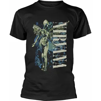 Nirvana tričko, Vertical Logo Black, pánské XXL