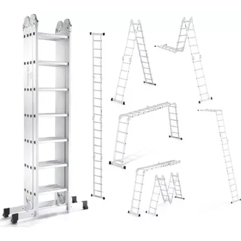 Žebřík Garlist Profi GST0407 4x 7 příček