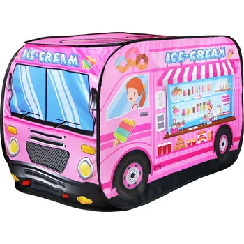 Dětský domeček Aga4Kids Dětský hrací stan Zmrzlinářské auto