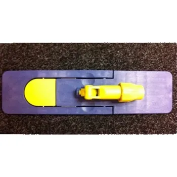 Úklidový vozík Držák mopu SPRINT/kapsa 40 cm, šedý, plast MPS/203503/PC