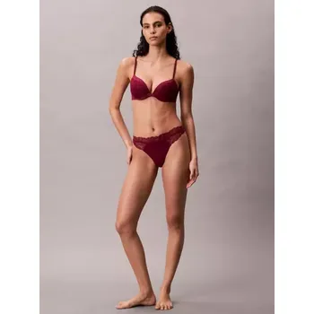 Podprsenka QF8442/GNE - podprsenka Calvin Klein, 80 C, vínová
