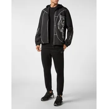 Pánská větrovka Plein Sport Větrovka 387 Černá Regular Fit S