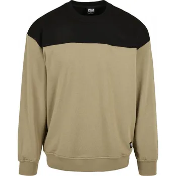 Pánská mikina Upper Block Crewneck - khaki/black S