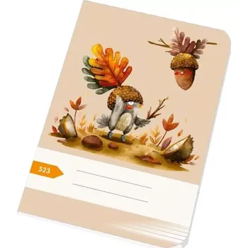 Sešit Papírny Brno Školní sešit 523 A5 linkovaný